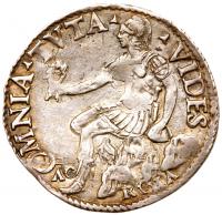 Papel States. Rome. Julius III (1550-1555). Silver Giulio, undated - 2