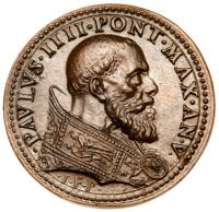 Papel States. Rome. Paul IV (1555-1559). Bronze Medal, Year 5 1559