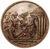 Papel States. Rome. Paul IV (1555-1559). Bronze Medal, Year 5 1559 - 2