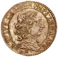 Papel States. Avignon. Alexander VII (1655-1667). Silver Luigino, 1662