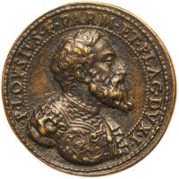 Parma. Pierluigi Farnese (1502-1547). Contemporary Cast Bronze Medal, undated