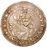 Tuscany. Francesco I de'Medici (1574-1587). Silver Testone, 1575 - 2