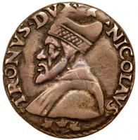 Venice. Nicholas Tron (1471-1474). Silver Trono or lira of 20 Soldi, undated