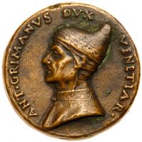 Venice. Antonio Grimani (1521-1523). Bronze Medal, undated