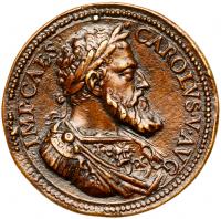 Charles V (1516-1556). Bronze Medal, undated