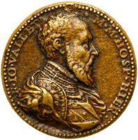 Jean de la Valette (1557-1568). Cast Bronze Medal, undated (1565)