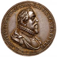 Maurice, Prince of Orange (1585-1625). Silver Medal, Dated 1602