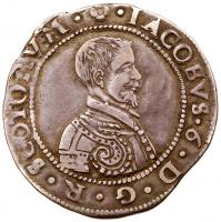 James VI (1567-1625). Silver 10 Shillings, 1594