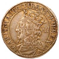 Charles I (1625-1649). Silver 12 Shillings, undated