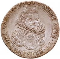 Albert and Isabelle (1598-1621). Silver Ducatone, 1619