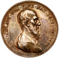 Obwalden. Nikolaus Von Der Flue, Silver Medal, 1732