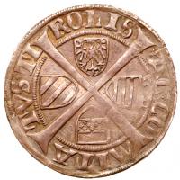 Tyrol. Maximilian I (1493-1519). Silver 6 Kreuzer, undated - 2