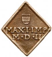 Maximilian I (1493-1519). Silver Medal, 1502 - 2