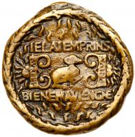 Burgundy. Charles the Bold (1467-1477). Bronze Medal, undated - 2