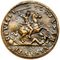 Francis I (1515-1547). Cast Bronze Medal, undated - 2