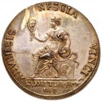 Navarre. Antoine de Bourbon, King of Navarre. Silver Medal, dated 1560 - 2
