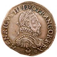 Henry III (1574-1589). Silver Teston, 1575-G