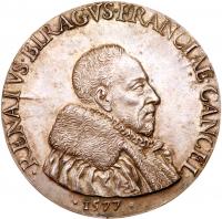 Henry III (1574-1589). Silver Medal, dated 1578 - 2