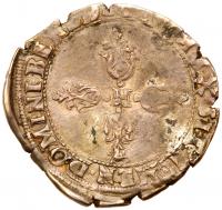 Henry IV (1589-1610). Silver Â½ Franc, 1599-M - 2