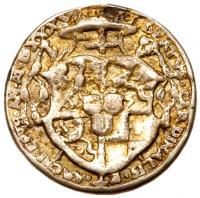 Mainz. Archbishop Albrecht of Brandenburg (1514-1545). Cast Silver Gilt Medal, 1538 - 2