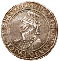 Mecklenburg. Johann Albrecht of Gustrow (1547-1555). Silver Taler, 1549