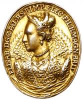 Pfalz. Frederick, Count Palatine (1596-1632), Frederick V of Bohemia (1619-1632). Oval medal, 1613 - 2