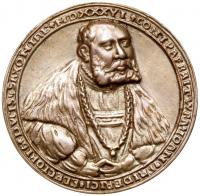 Saxony-Ernestine Line. Johann Friedrich (1532-1547). Silver Medal, 1536