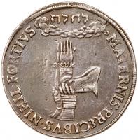 Saxony. Johann George I (1615-1656). Silver Â½ Reichstaler, 1617 - 2