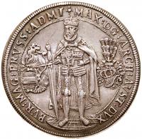 Teutonic Order. Maximilian I of Austria (1588-1618). Silver Taler, 1603