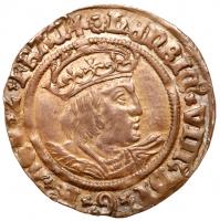 Henry VIII (1509-1547). Silver Groat, undated