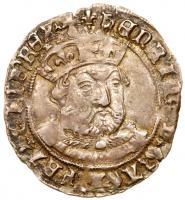 Henry VIII (1509-1547). Silver Groat, undated