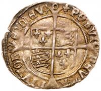 Henry VIII (1509-1547). Silver Groat, undated - 2