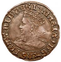 Mary (1553-1554). Silver Groat, undated