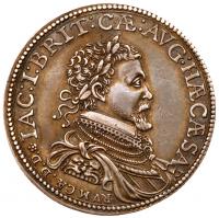 James I (1603-1625). Silver Coronation Medal, 1603