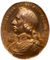 Battle of Dunbar Military Award Silver Medal, 1650