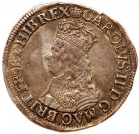 Charles II (1660-1685). Hammered Issue Shilling, undated.
