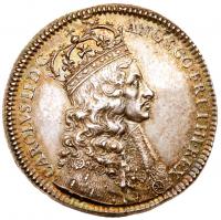 Charles II (1660-1685). Silver Coronation Medal, 1661