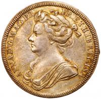 Anne (1702-1714). Coronation Silver Medal, 1702