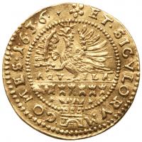 GEORGE RAKOCZI I / RÃKÃCZI GYÃRGY (1630-1648). Gold Ducat/Aranyforint, 1636 - 2