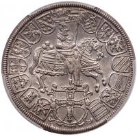 Teutonic Order. Maximilian III Archduke of Austria (1612-1618). Silver 2 Taler, 1614 - 2