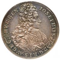 Joseph I (1705-1711). Silver Taler/TallÃ©r, 1707/6 CH CSH