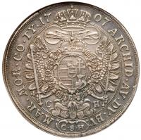 Joseph I (1705-1711). Silver Taler/TallÃ©r, 1707/6 CH CSH - 2