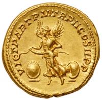 Macrinus, AD 217-218, Gold Aureus (7.37 g) - 2