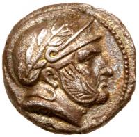 Baktria, Pre-Seleukid period. Sophytes. Silver Drachm (3.30 g), ca. 305-294 BC