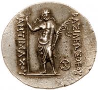 Baktrian Kingdom. Antimachos I. Silver Tetradrachm (16.79 g.), ca. 174-165 BC - 2