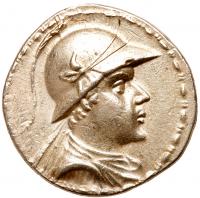 Baktrian Kingdom. Eukratides I. Silver Tetradrachm (16.91 g), ca. 171-145 BC