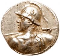 Baktrian Kingdom. Eukratides I. Silver Tetradrachm (16.96 g), ca. 171-145 BC