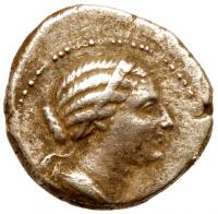 Ptolemaic Kingdom. Berenike II, wife of Ptolemy III. Silver Didrachm (6.45 g), ca. 244/3-221 BC