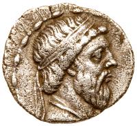 Parthian Kingdom. Mithradates I. Silver Drachm (3.81 g), 164-132 BC
