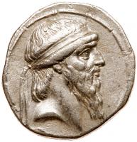 Parthian Kingdom. Artabanos II. Silver Tetradrachm (16.22 g), 127/6 BC